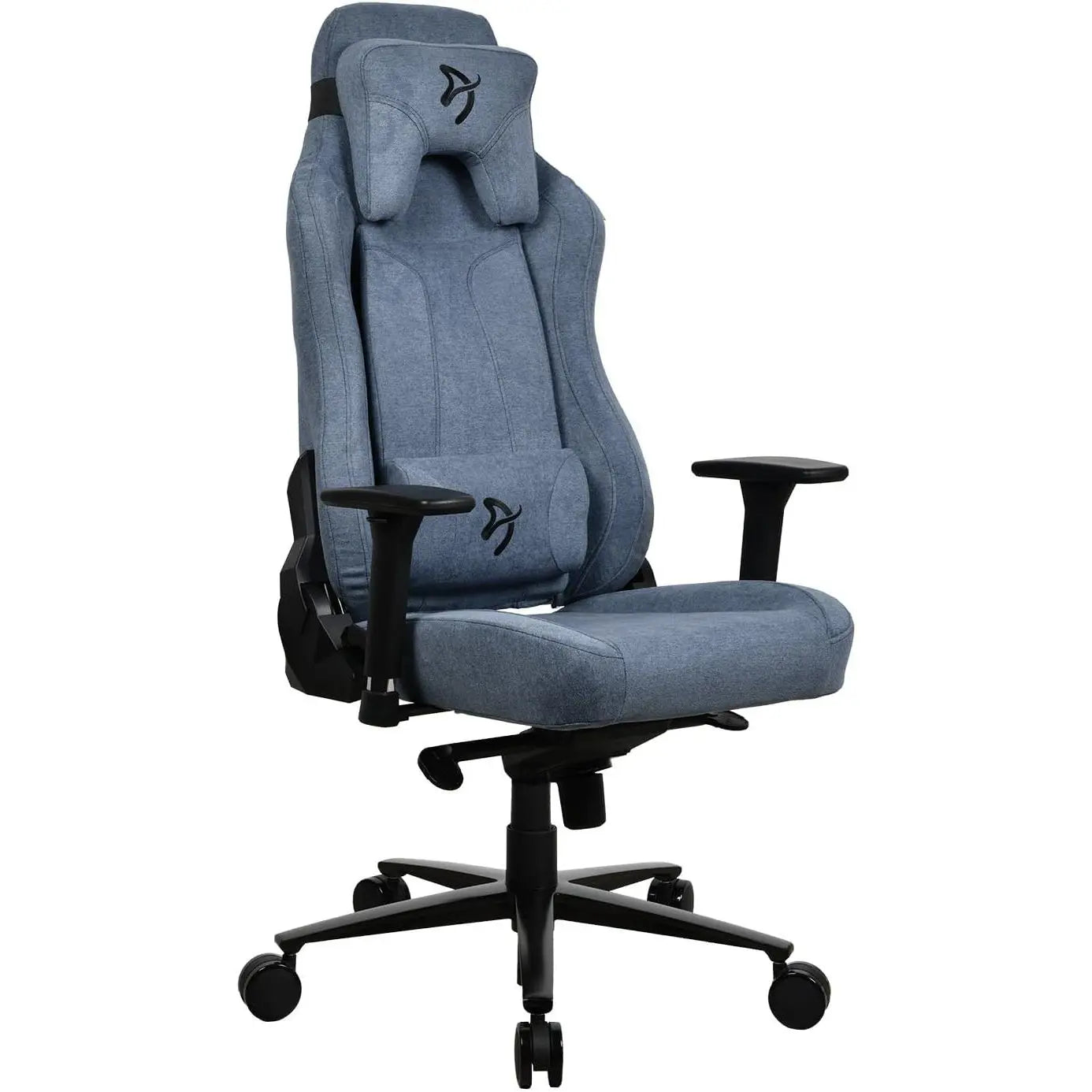 Arozzi Vernazza Soft Fabric Durable Ergonomic Office and Gaming Chair - Blue