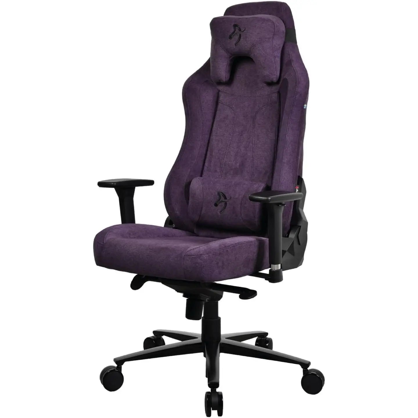 Arozzi Vernazza Soft Fabric Durable Ergonomic Office and Gaming Chair - Purple