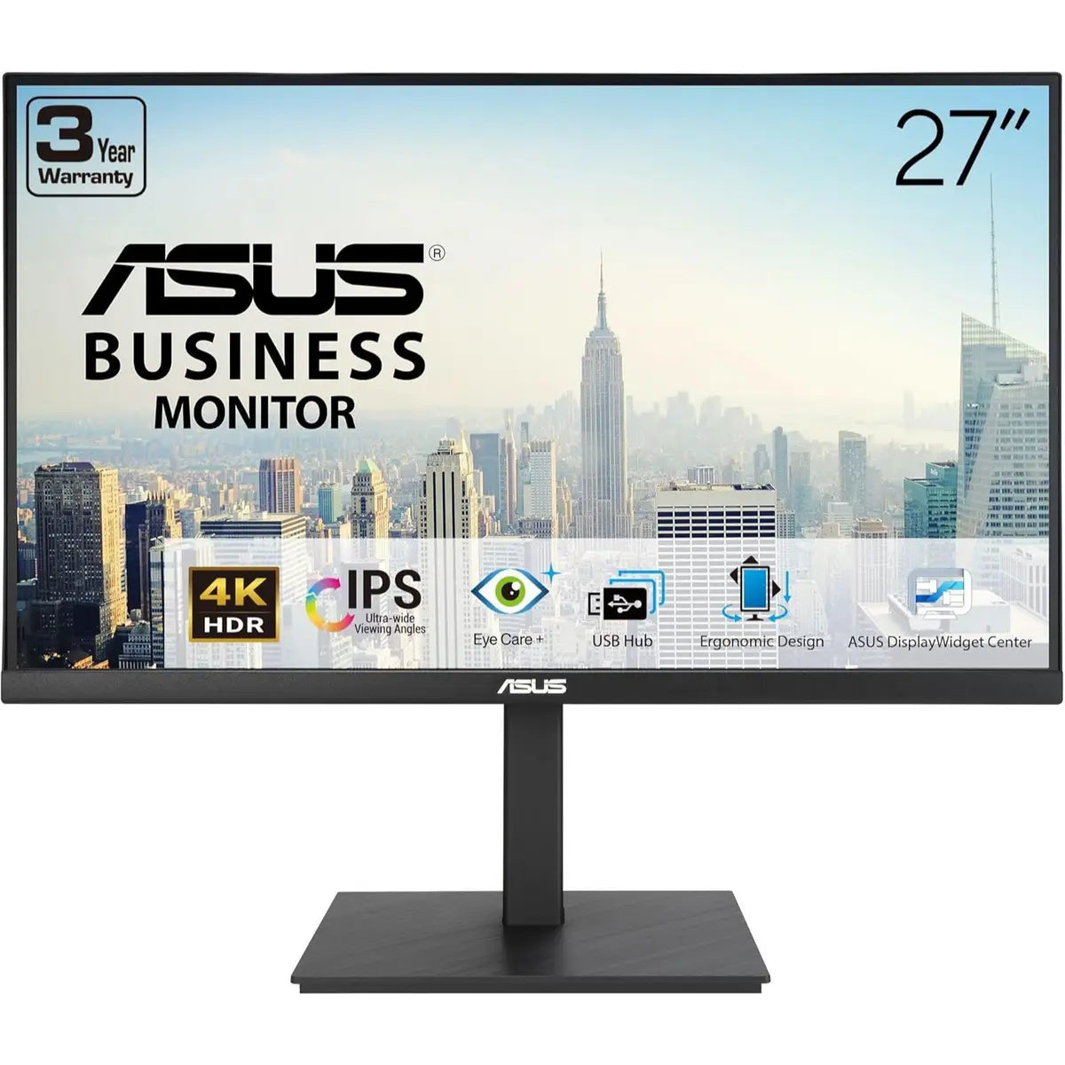 Asus VA27UQSB 27” 4K UHD (3840 x 2160) Business Monitor
