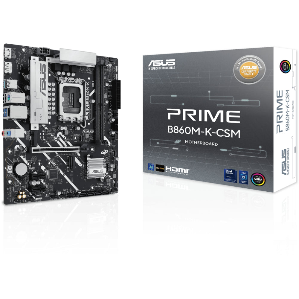 ASUS PRIME B860M-K-CSM DDR5 LGA1851 microATX Motherboard