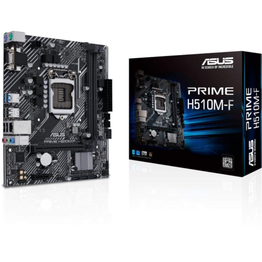 ASUS PRIME H510M-F DDR4 LGA1200 microATX Motherboard