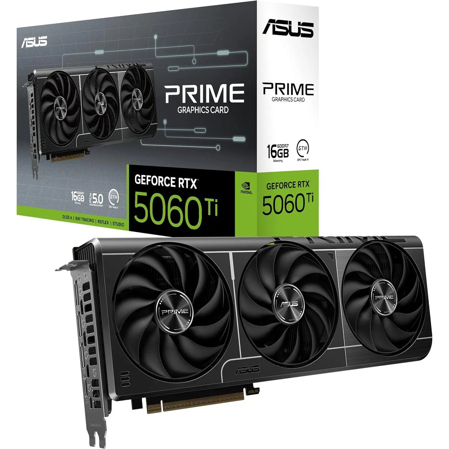 Asus Prime RTX 5060 Ti 16GB GDDR7 Graphics Card