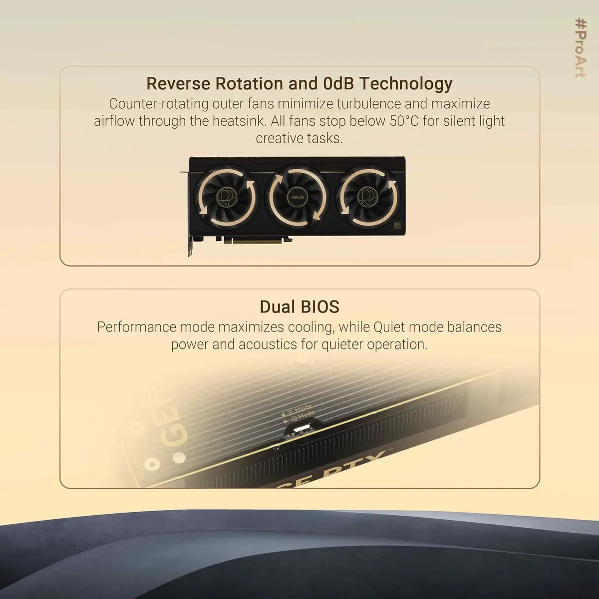 Asus ProArt GeForce RTX 5080 OC Edition Graphics Card