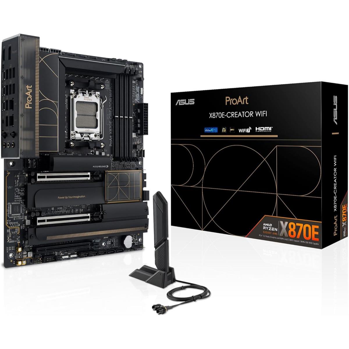 Asus ProArt X870E-Creator Wifi DDR5 AMD AM5 X870E ATX Motherboard