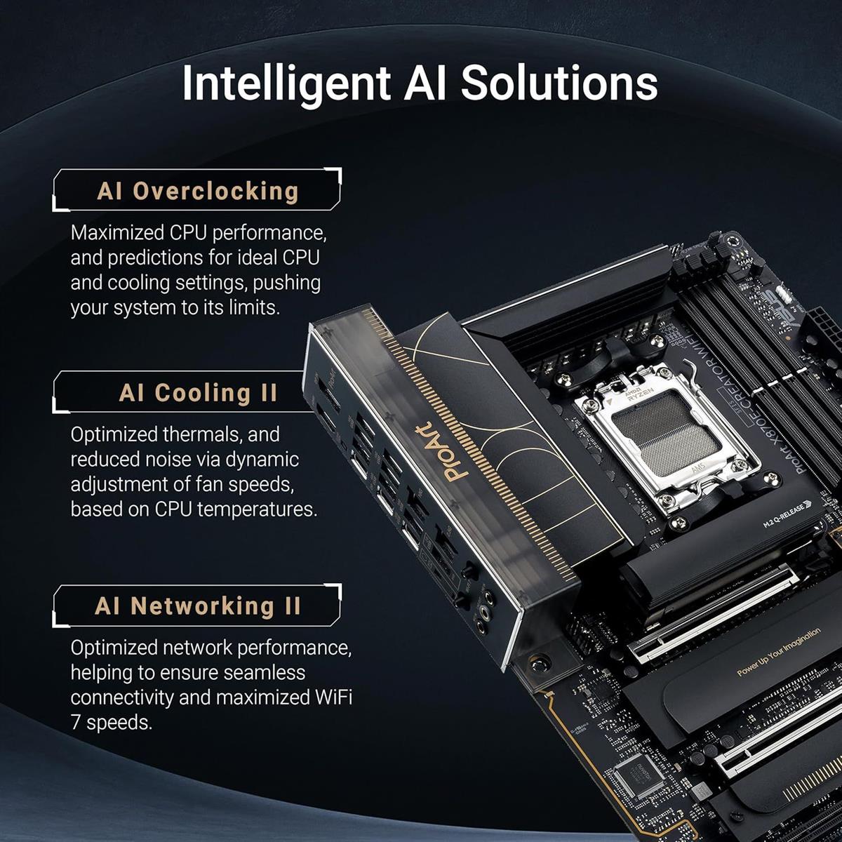 Asus ProArt X870E-Creator Wifi DDR5 AMD AM5 X870E ATX Motherboard