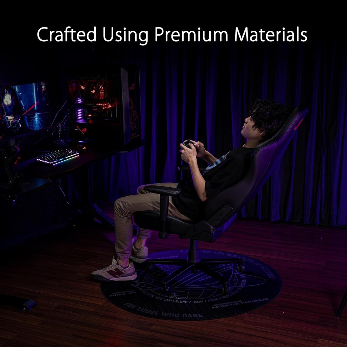 Asus Rog Aethon 2D Armrests with Soft Padding High Back Gaming Chair