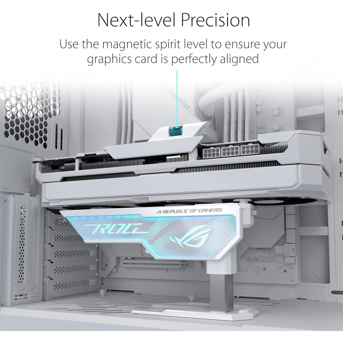 ASUS ROG XH01 Herculx Graphics Card Holder - White