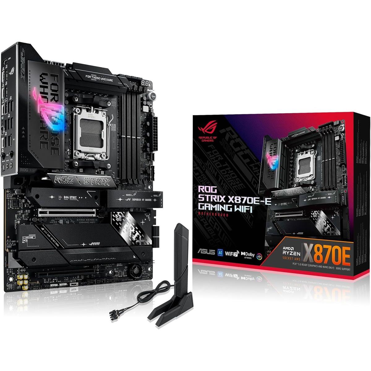 Asus Rog Strix X870E-E Gaming Wifi DDR5 AMD AM5 X870 ATX Motherboard