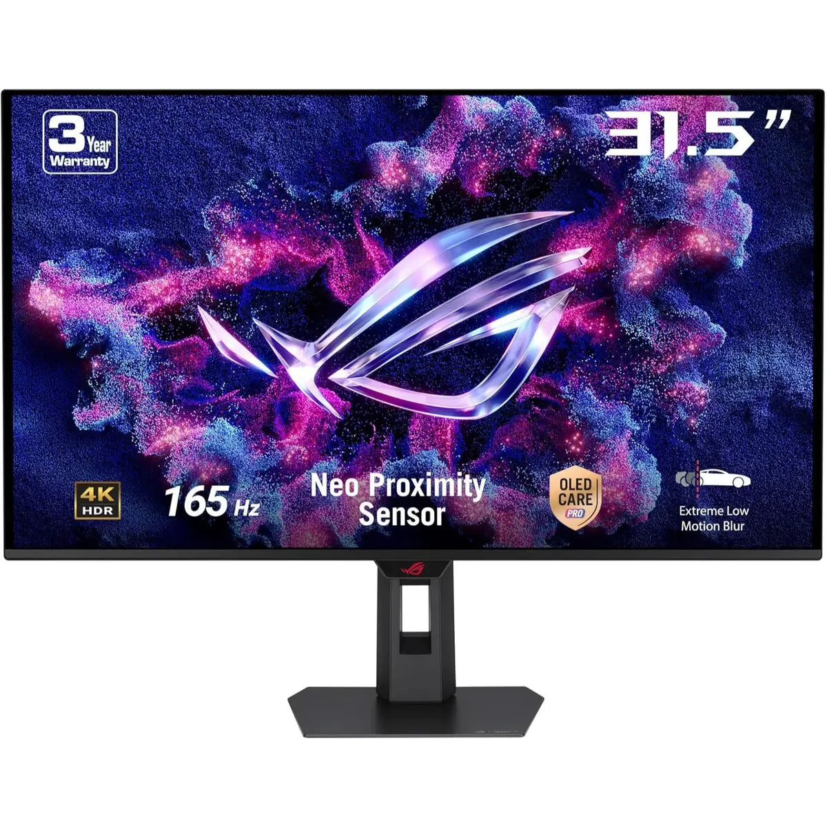 Asus Rog Strix XG32UCDS 31.5 Inch 4K UHD QD-OLED, 165 Hz Gaming Monitor - Black