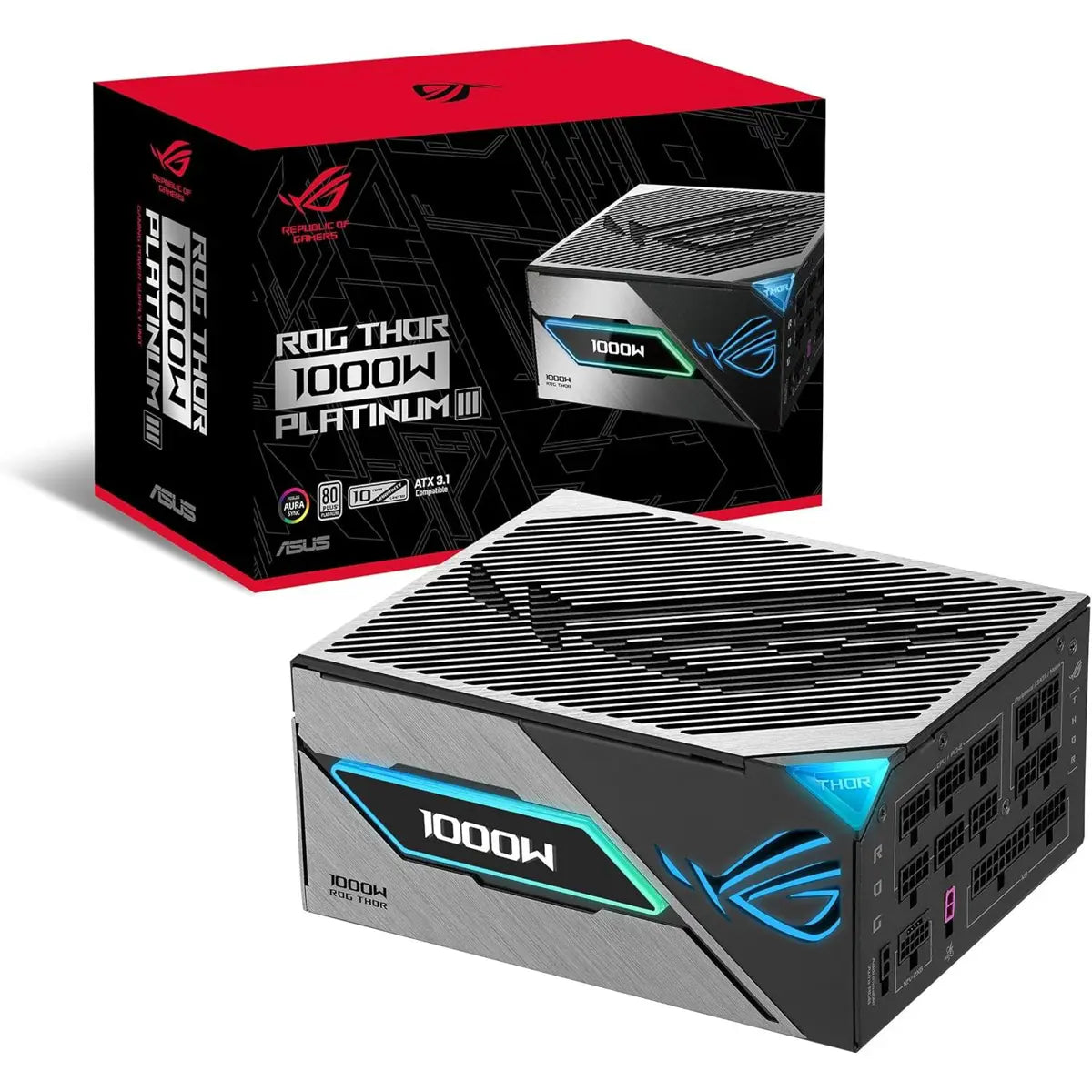 Asus Rog Thor 1000W Platinum III Power Supply - PakByte Computers  