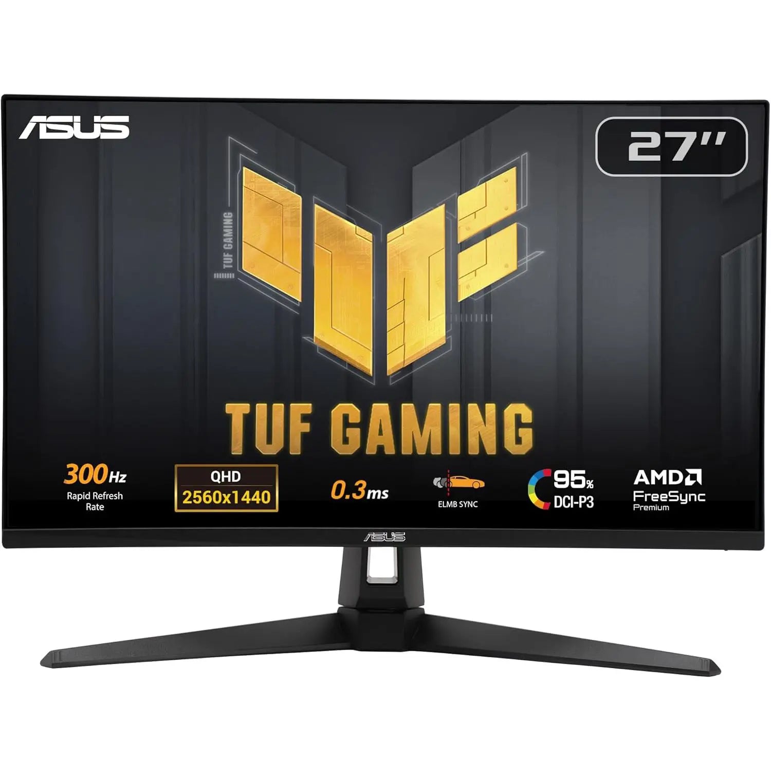 Asus Tuf Gaming VG27AQM5A 27” QHD, 300Hz 1440P Monitor