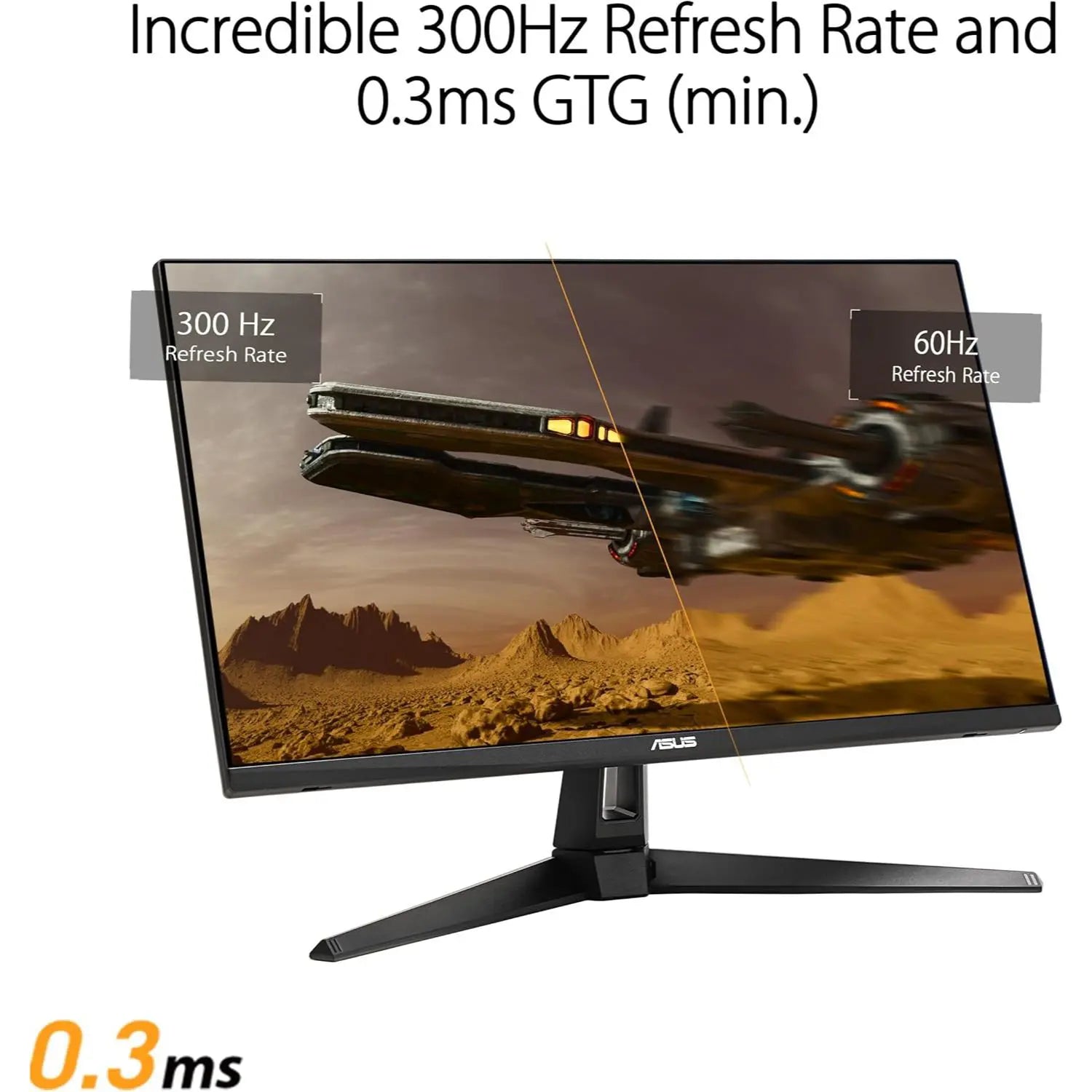 Asus Tuf Gaming VG27AQM5A 27” QHD, 300Hz 1440P Monitor