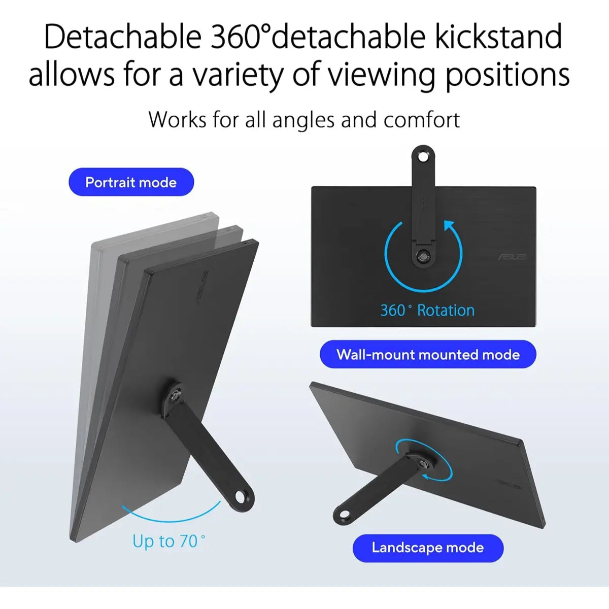 Asus ZenScreen MB166CR 16" Portable USB Monitor