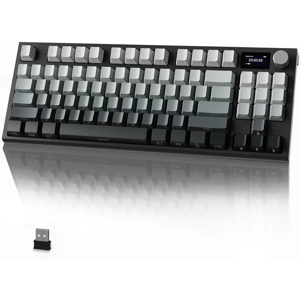Attack Shark K86 Wireless Mechanical Keyboard - Moonlight