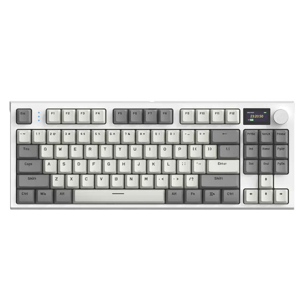 Attack Shark K86 Wireless Mechanical Keyboard - Retro Grey - PakByte Computers  