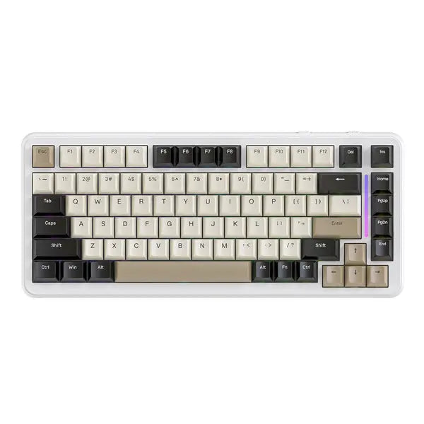 Attack Shark M86 Wireless Mechanical Keyboard - Cheese White
