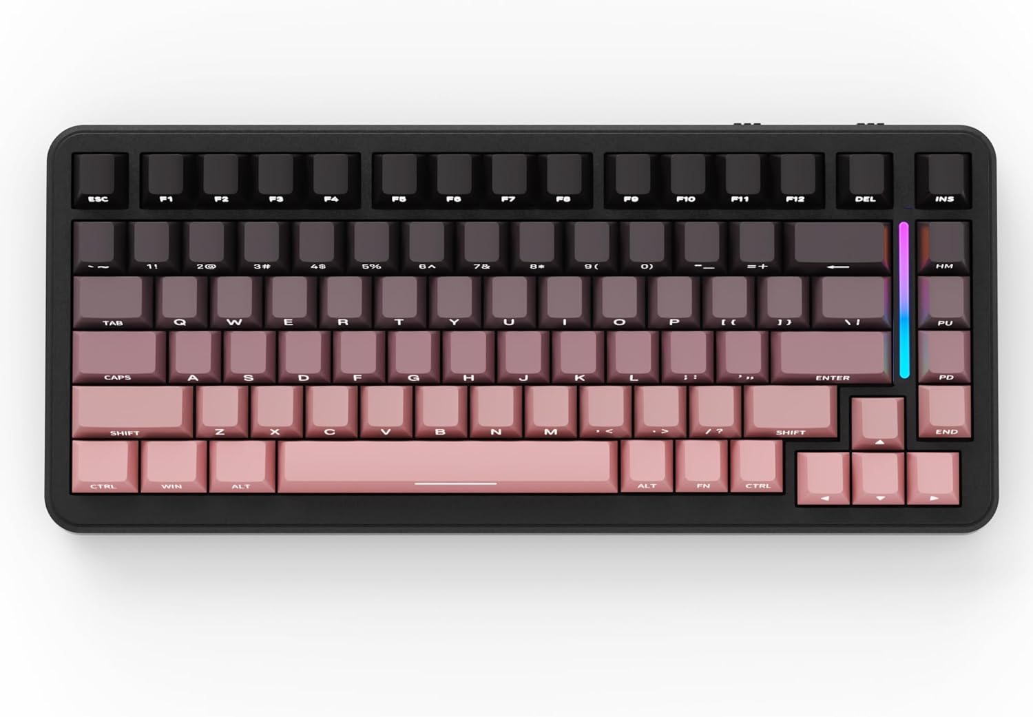 Attack Shark M86 Wireless Mechanical Keyboard - Pink Gradient