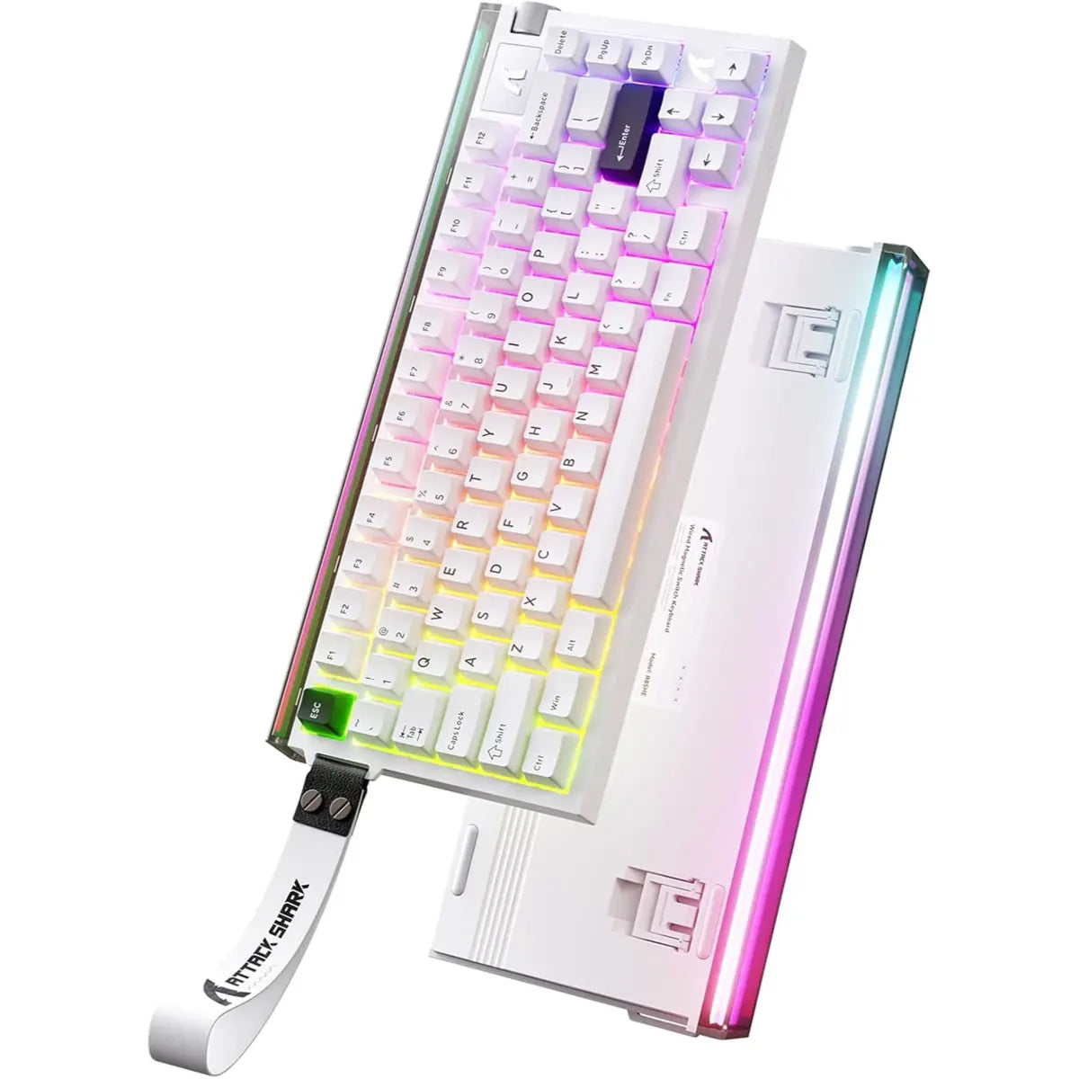 Attack Shark R85 HE 75% Wired Mechanical Keyboard - White - PakByte Computers  