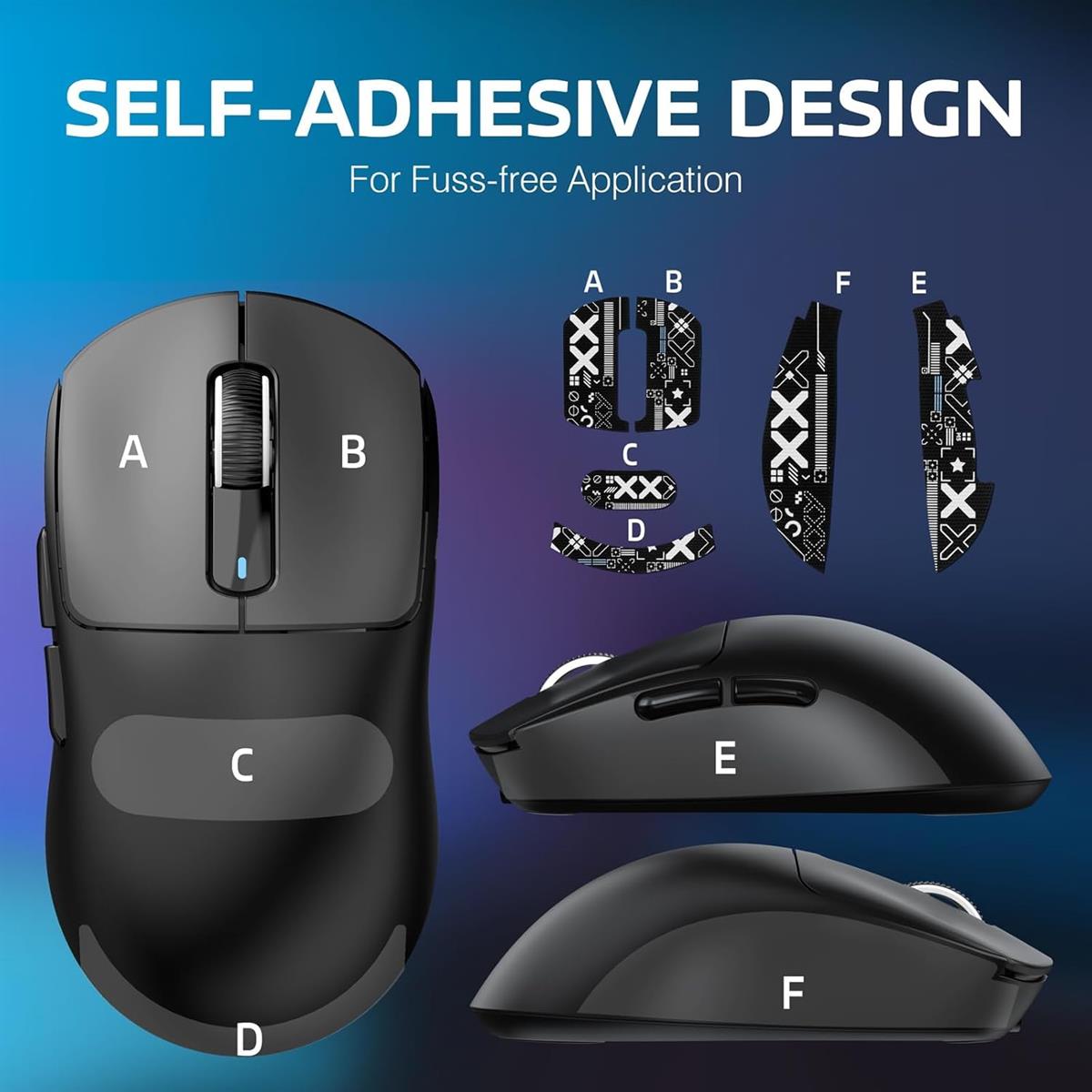 Attack Shark X3 Pro 4K/8K Wireless Gaming Mouse - Black - PakByte Computers  