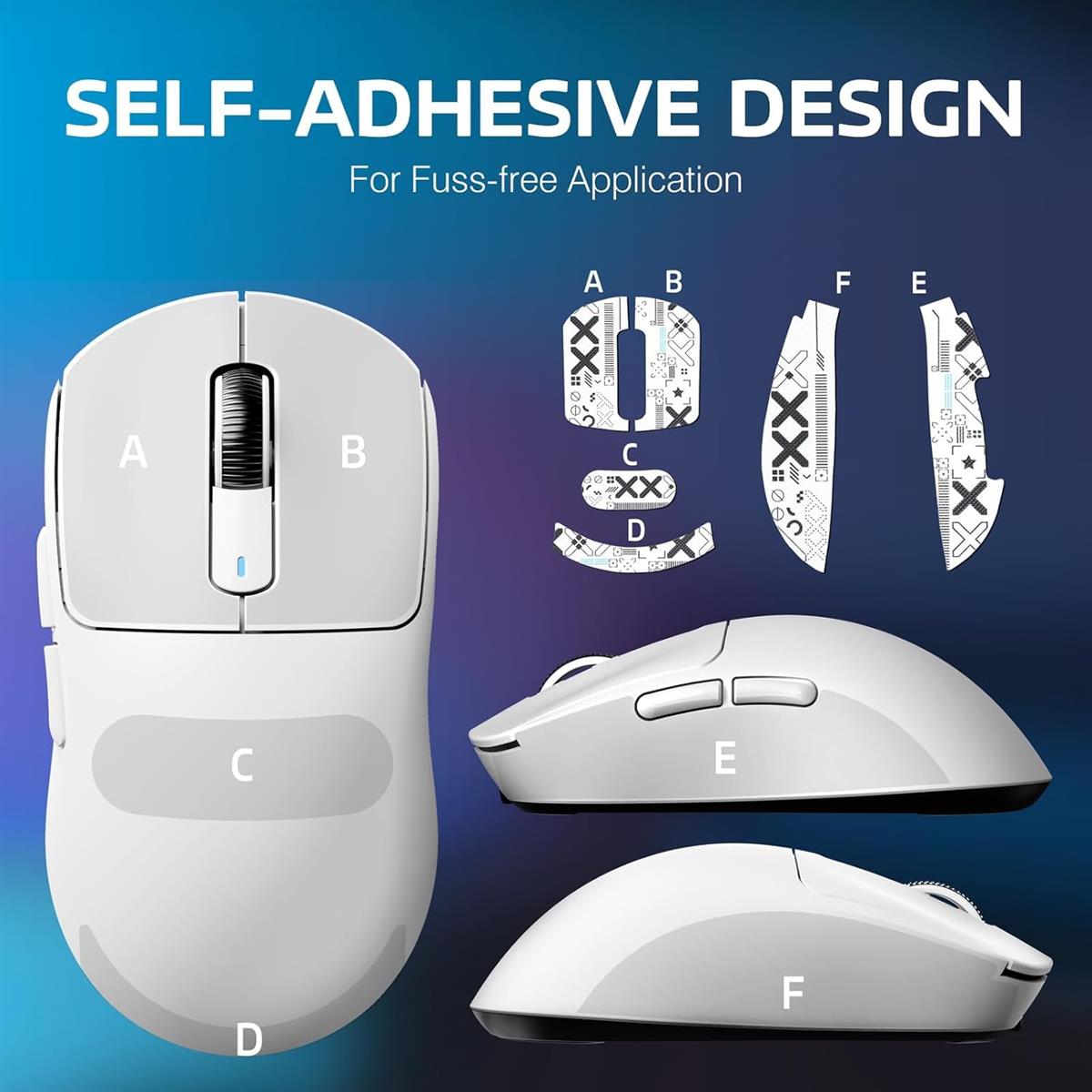 Attack Shark X3 Pro 4K/8K Wireless Gaming Mouse - White - PakByte Computers  