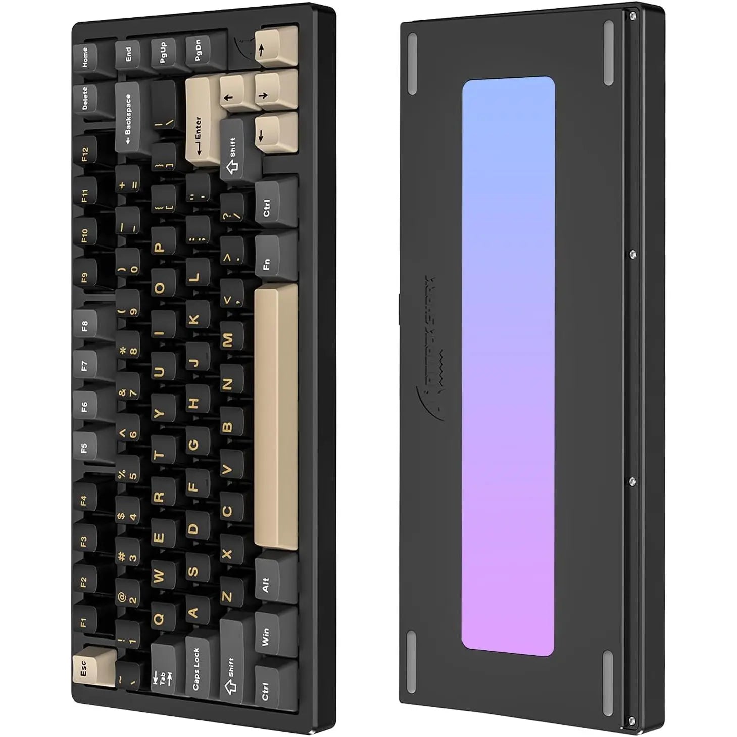 Attack Shark X75 Aluminum CNC Wireless Gaming Keyboard - Black - PakByte Computers  