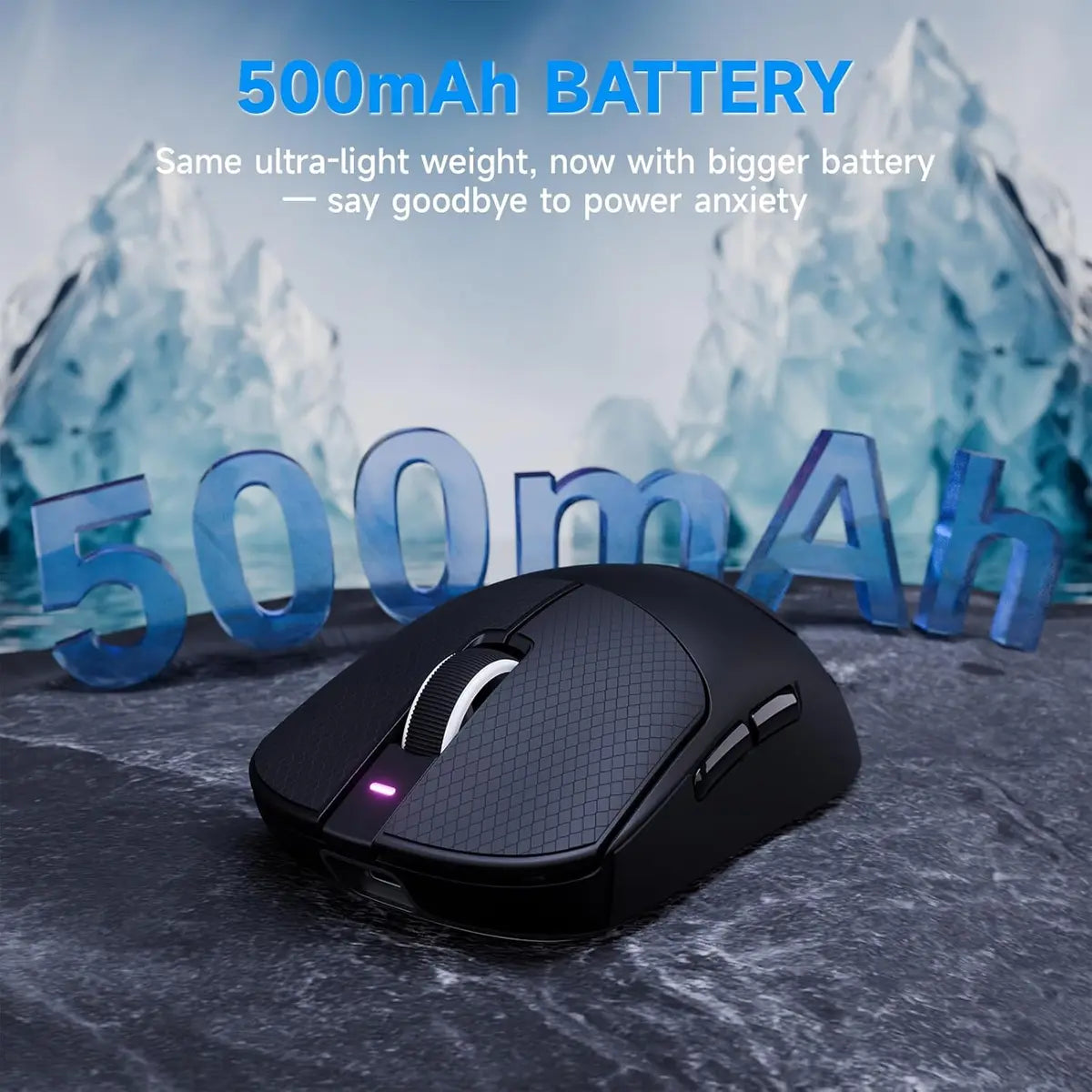 Attack Shark X8 Plus Wireless Gaming Mouse - Berry Red