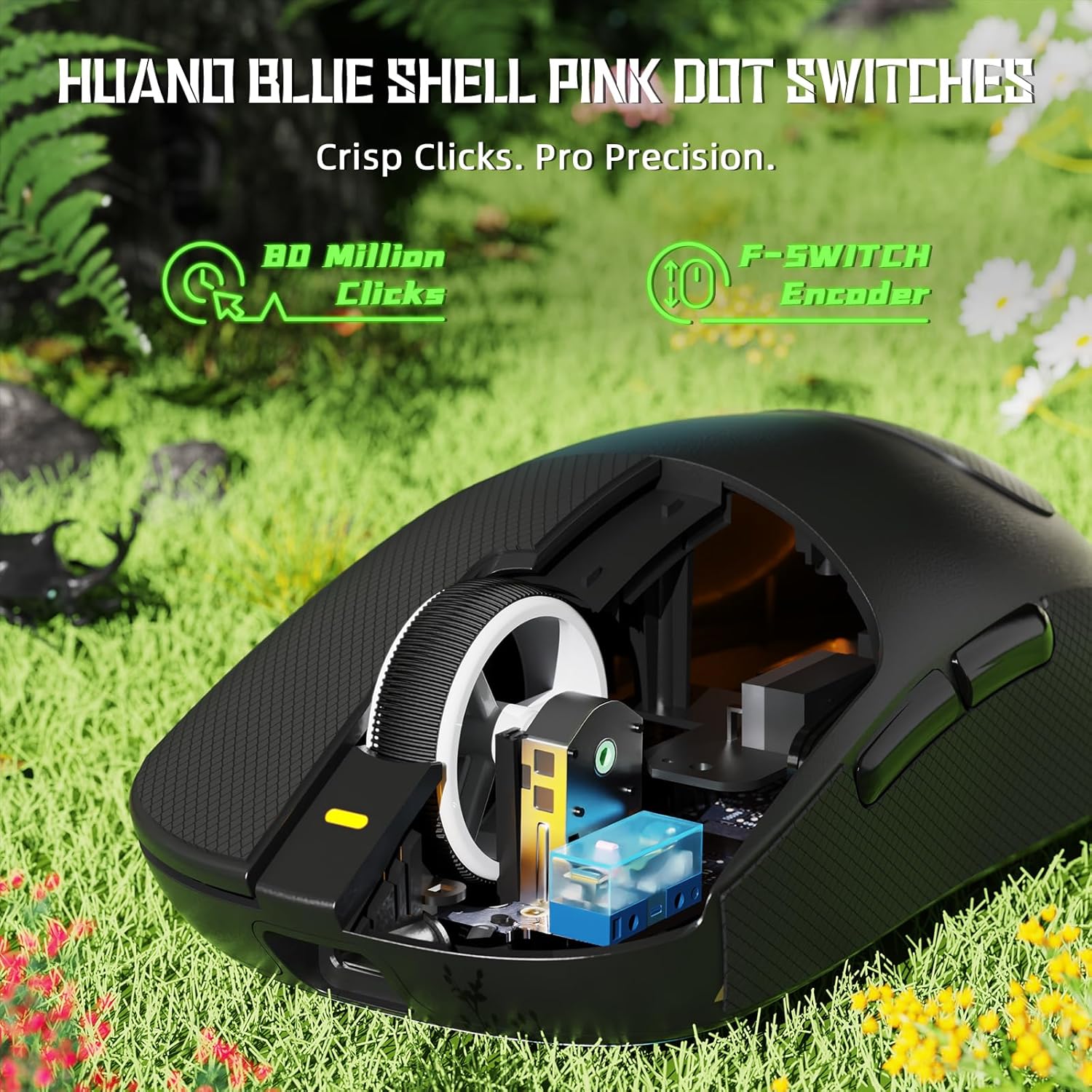 Attack Shark X8 SE Wireless Gaming Mouse - Black