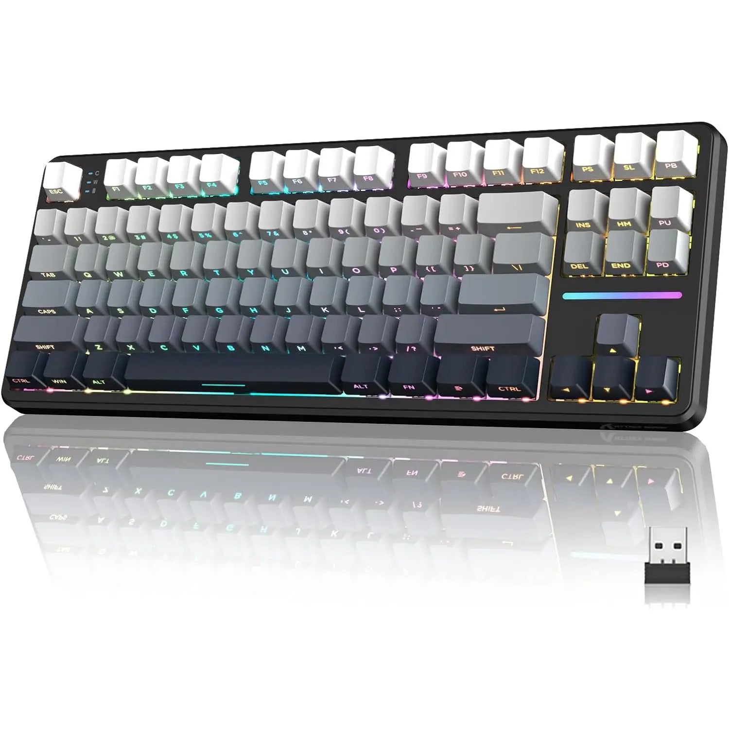 Attack Shark X87 75% TKL Wireless Keyboard - Moon Night - PakByte Computers  
