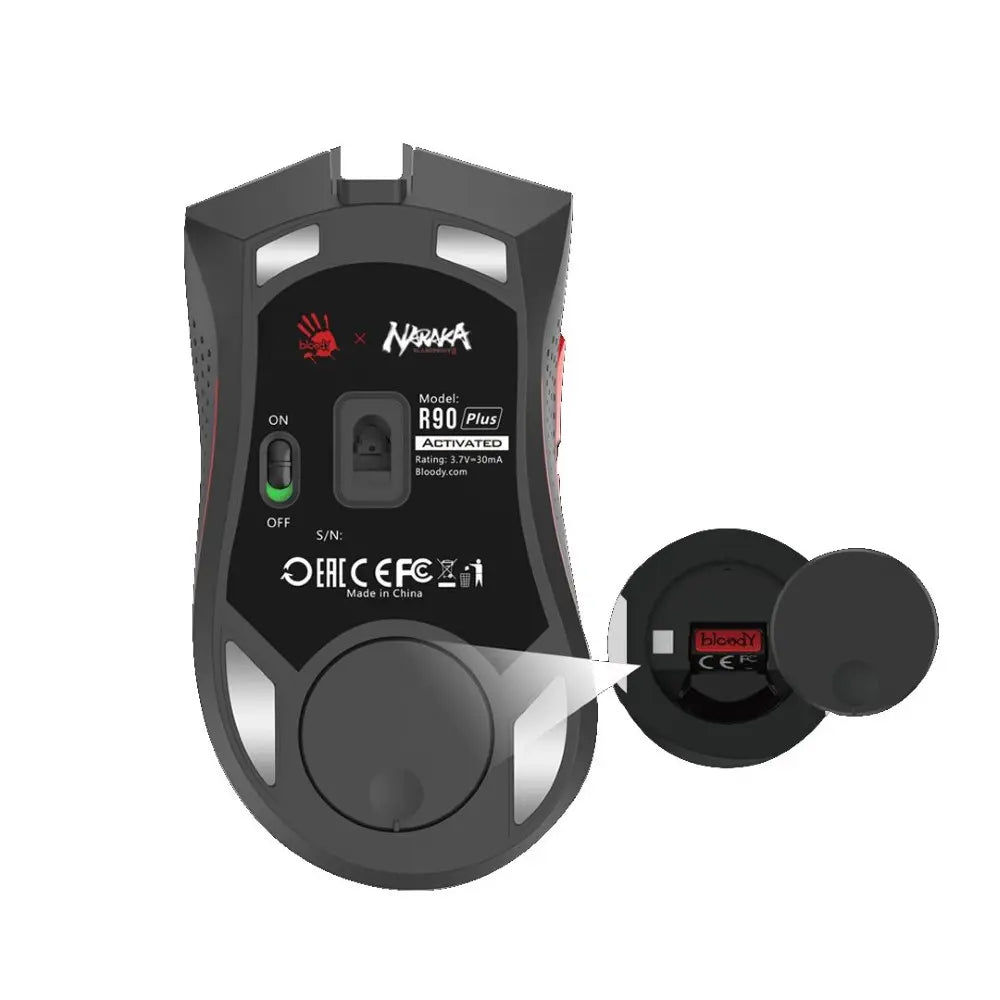 Bloody R90 Plus 2.4GHz Wireless Gaming Mouse - Naraka