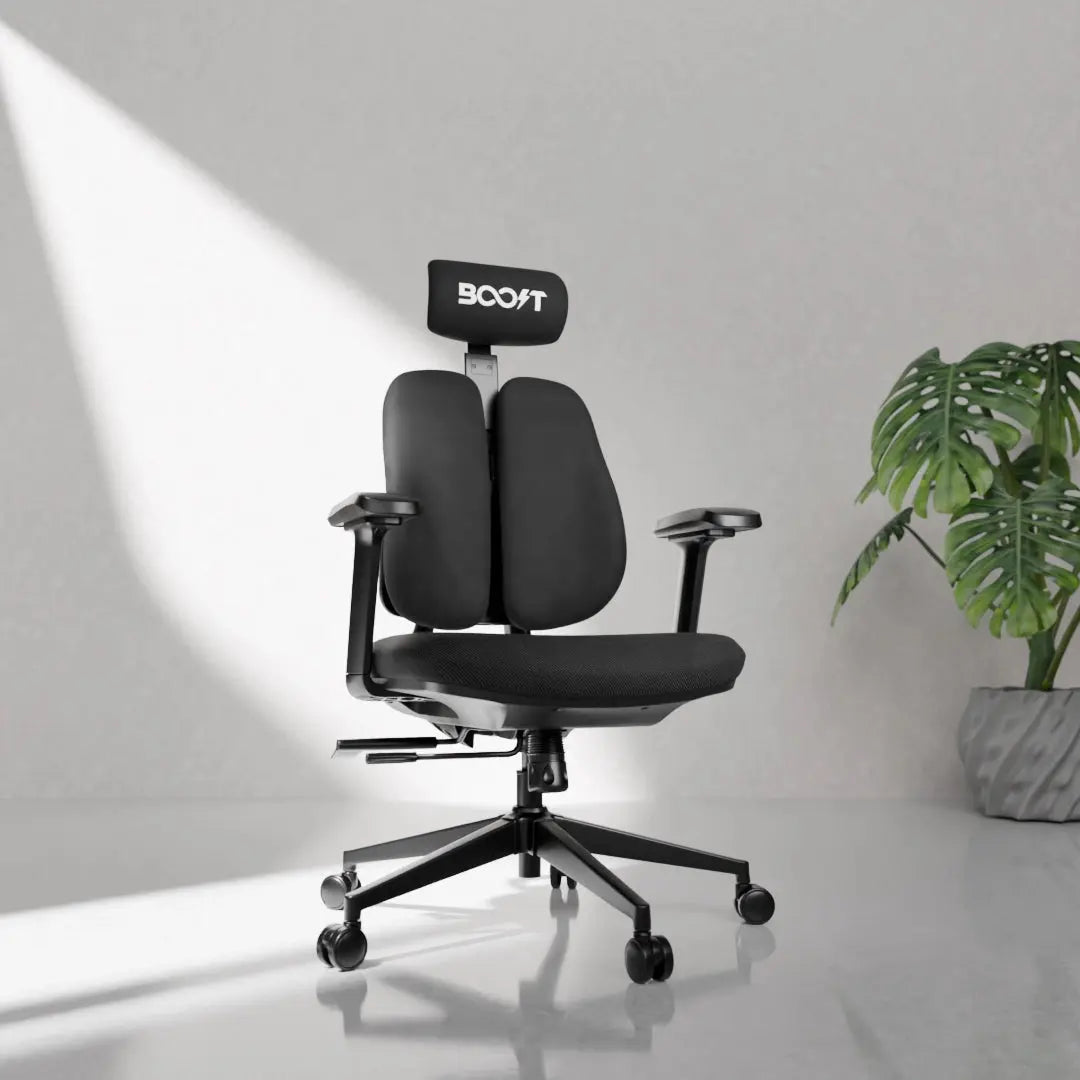 Boost Prism Ergonomic Chair - Black