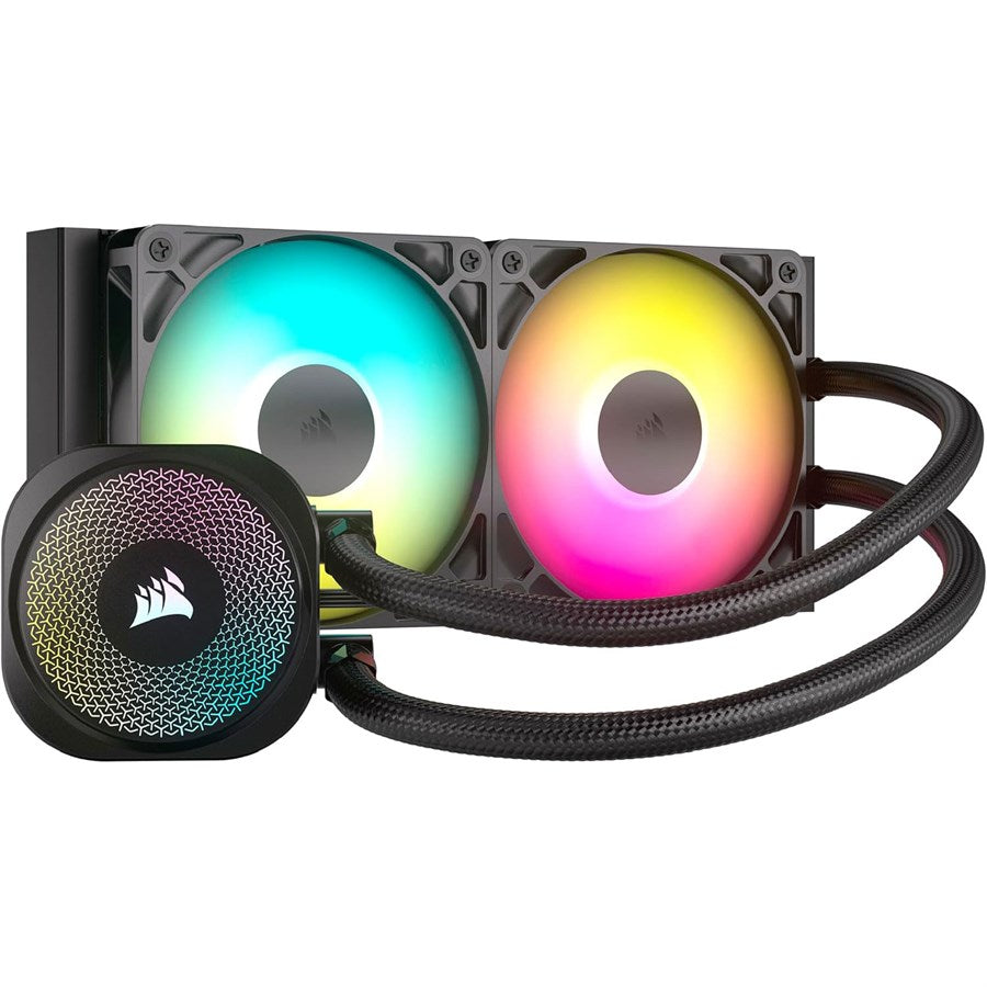 Corsair NAUTILUS 240 RS ARGB Liquid CPU Cooler - CW-9060092-WW - Black - PakByte  