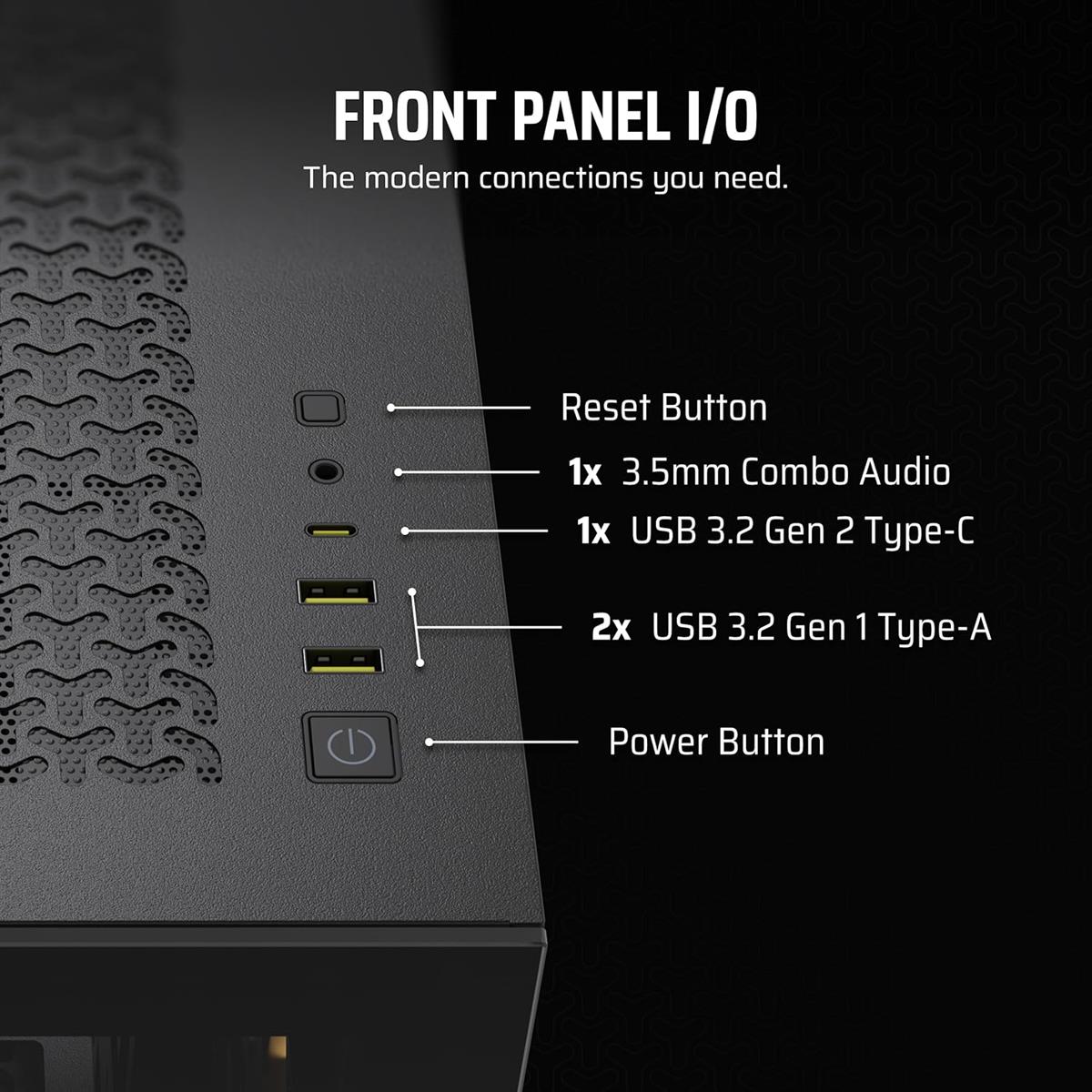 Corsair 3500X ARGB Mid-Tower ATX PC Case – Black - PakByte  