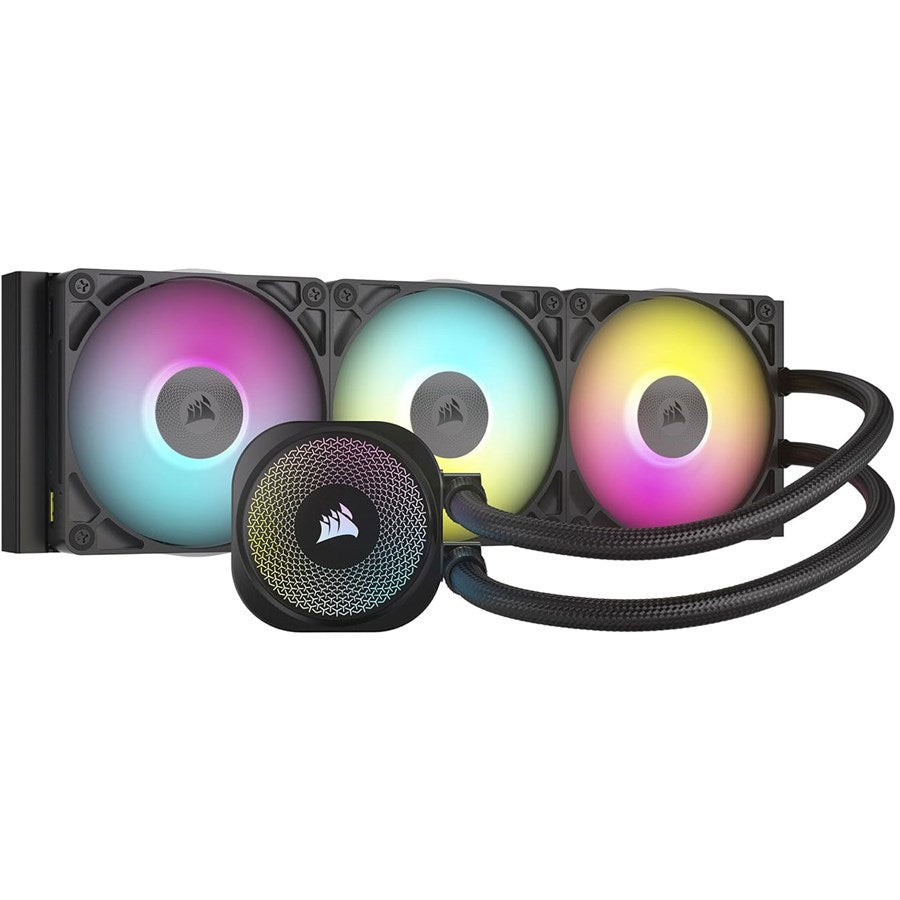 Corsair iCUE LINK TITAN 360 RX RGB AIO Liquid CPU Cooler, Black, CW-9061018-WW - PakByte  