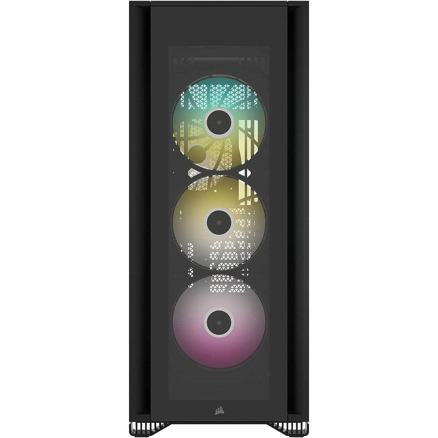 Corsair iCUE 7000X RGB Tempered Glass Full-Tower ATX PC Case — Black - PakByte  