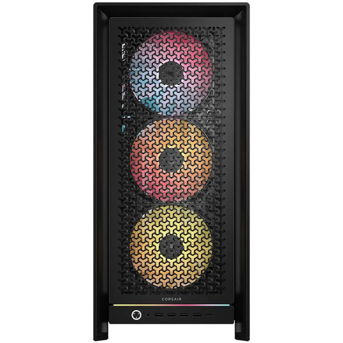 Corsair Frame 5000D RS ARGB Modular High Airflow Mid-Tower PC Case - Black