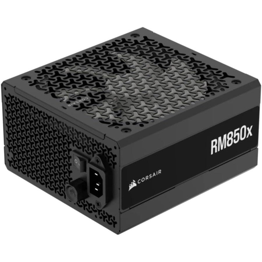 CORSAIR RM850x Fully Modular Quiet ATX Power Supply - ATX 3.1 Compliance - PCIe 5.1 Support - Cybenetics Gold Efficiency - Native 12V - 2x6 Connector - Black - PakByte  