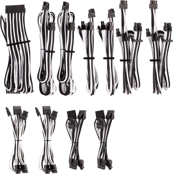 Corsair Premium Individually Sleeved PSU Cables Pro Kit - PakByte Computers  