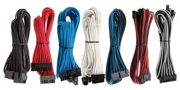 Corsair Premium Individually Sleeved PSU Cables Pro Kit - PakByte Computers  