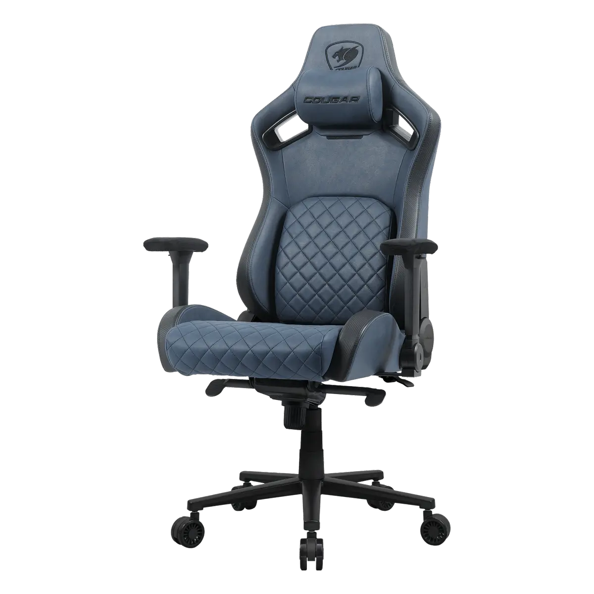 Cougar Defensor S Gaming Chair - Navy Blue F