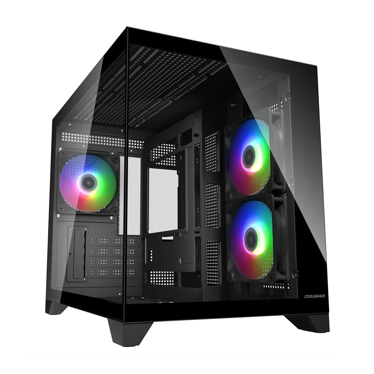 Cougar FV150 Mini RGB Mini Tower Gaming Case - Black