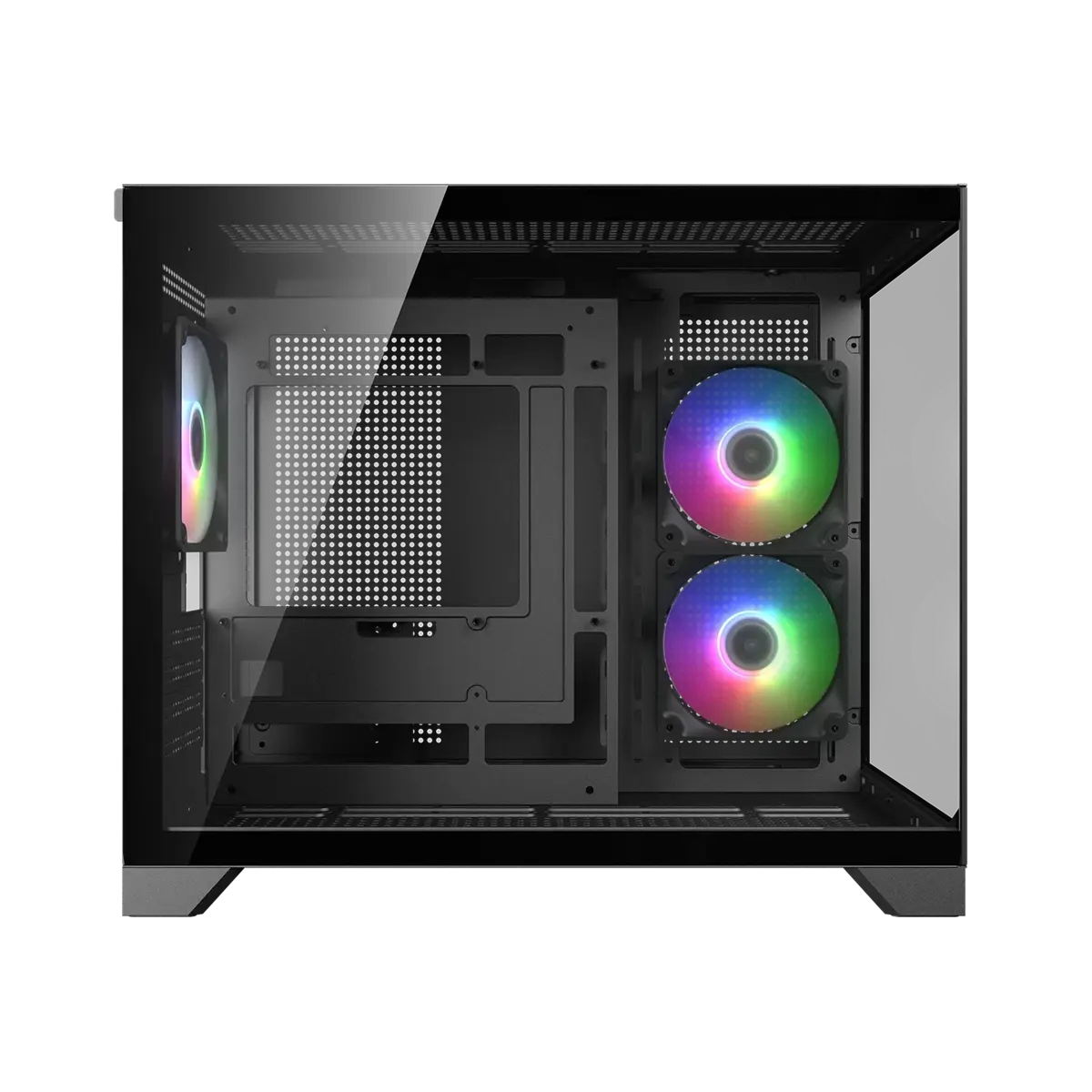 Cougar FV150 Mini RGB Mini Tower Gaming Case - Black