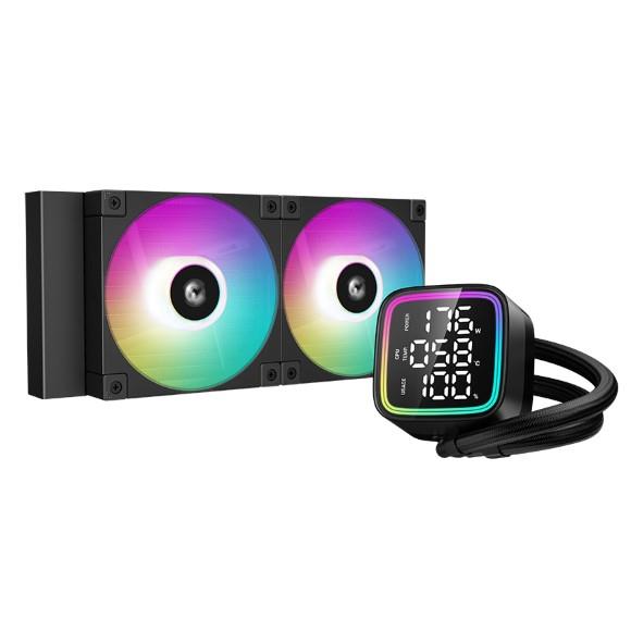 DeepCool LD240 ARGB AIO 240mm Liquid CPU Cooler - Black