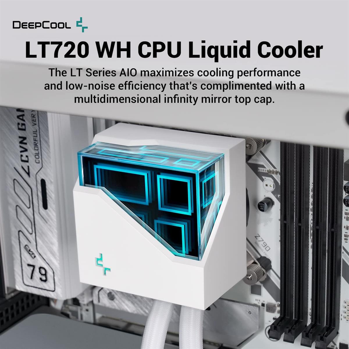 DeepCool LT720 WH AIO 360mm Liquid CPU Cooler