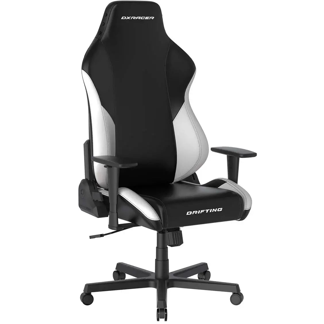 DXRacer Drifting Series Large Ergonomic Video Gaming Chair - Black/White