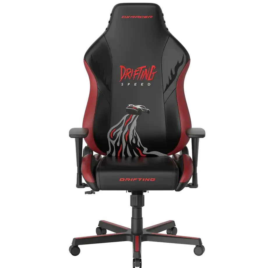 DXRacer Drifting Series Large Ergonomic Video Gaming Chair Speed - Black/Red