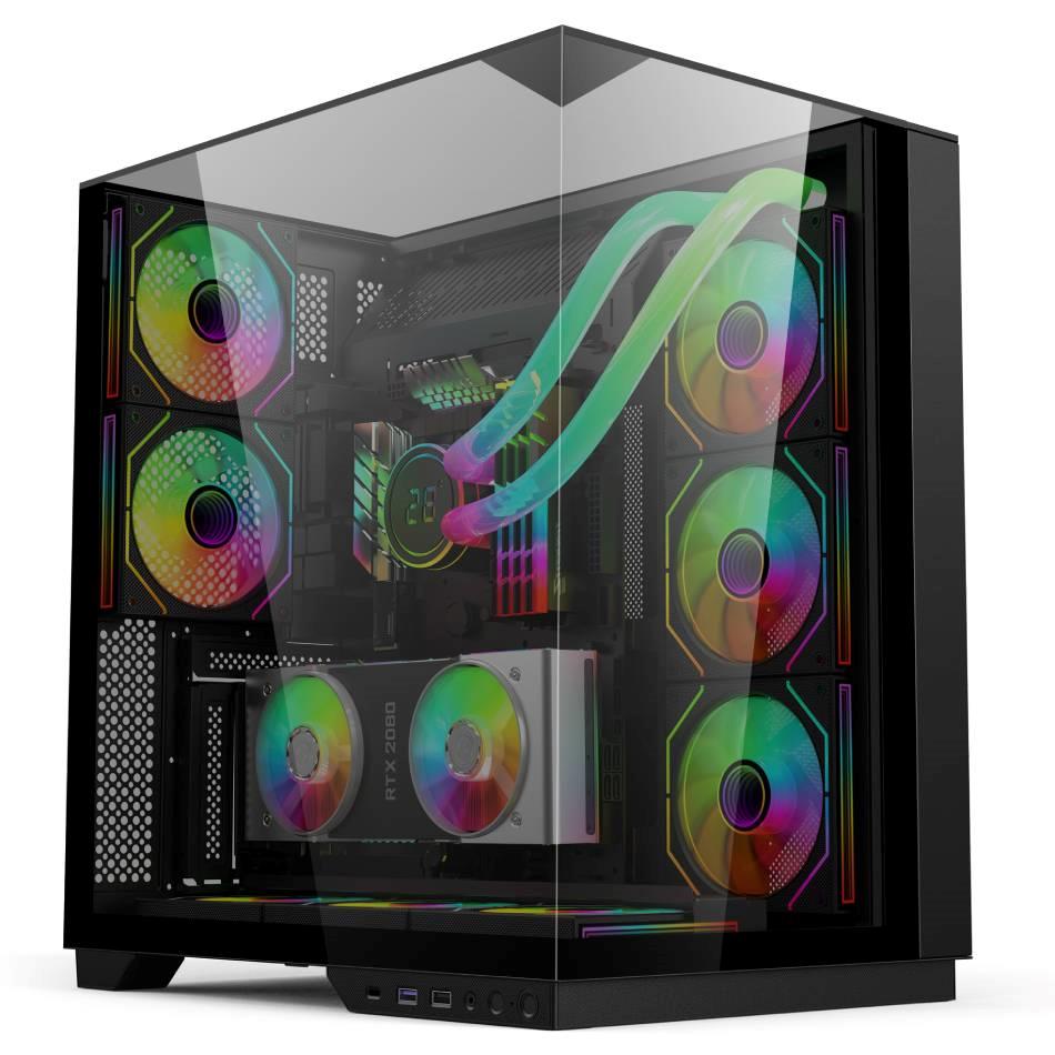 Ease EC125B Premium Mid-Tower ATX Gaming PC Case