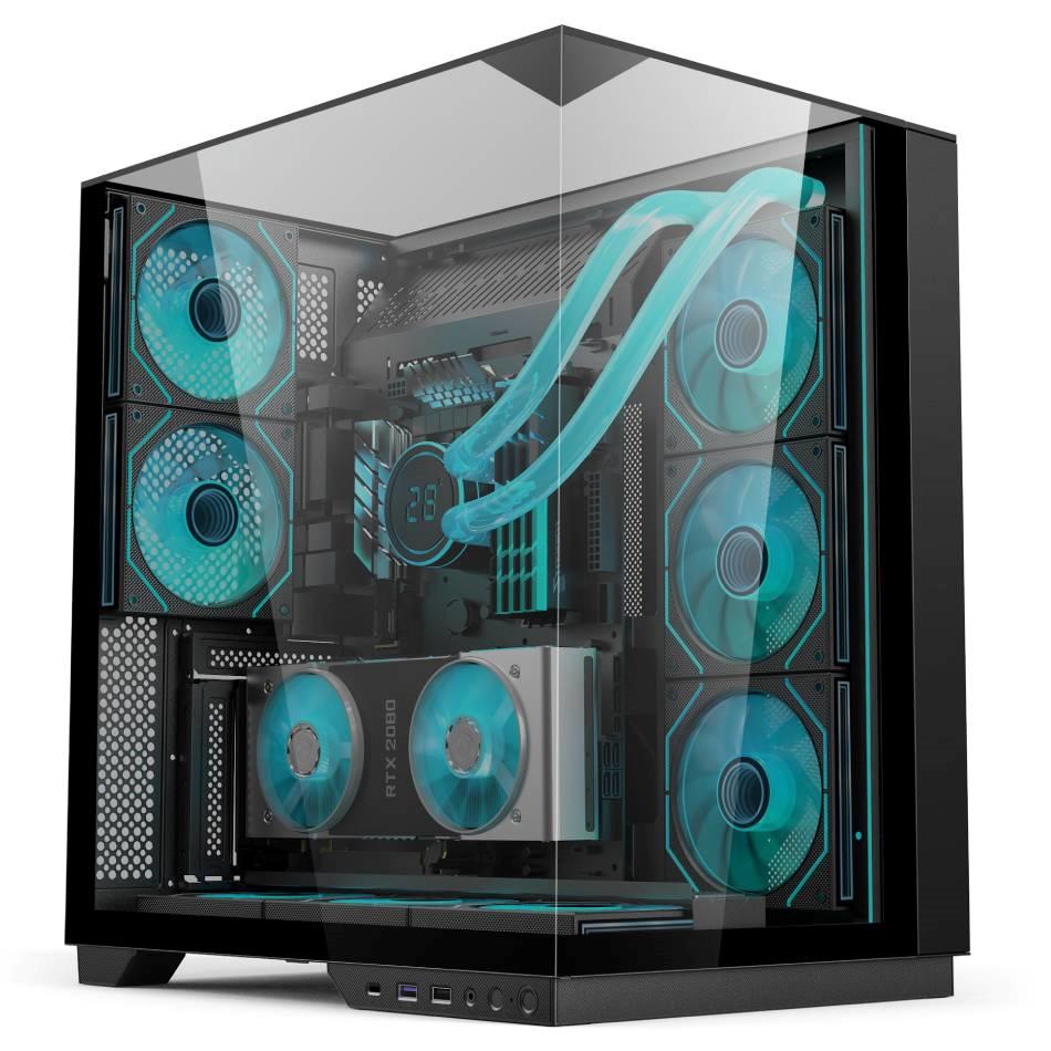 Ease EC125B Premium Mid-Tower ATX Gaming PC Case