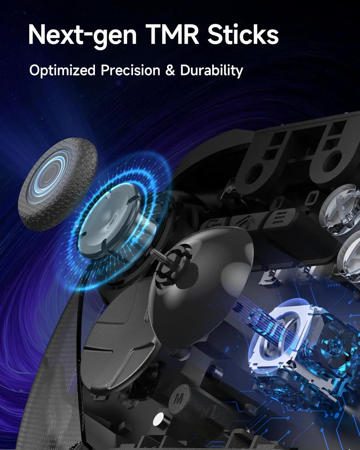 EasySMX D10 Wireless Gamepad Pro PC Controller - Space Black