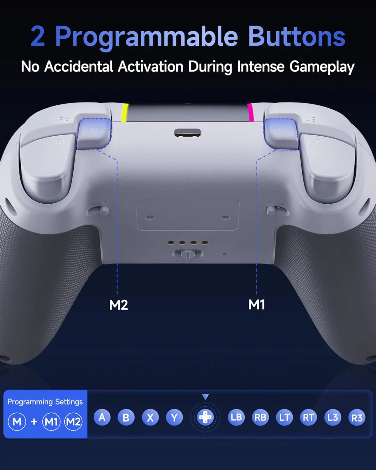 EasySMX X05 Pro Wireless PC Controller - White