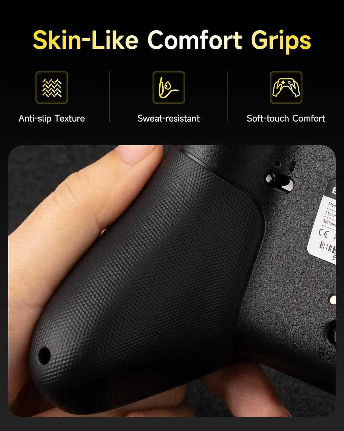 EasySMX X05 Pro Wireless PC Controller - Black